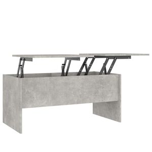 vidaXL Stolić za kavu boja betona 102x50,5x46,5 cm konstruirano drvo