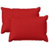 vidaXL Presvlaka za jastuk 2 pcs HOUTEN Crvena 30 x 50 cm Umjetni lan
