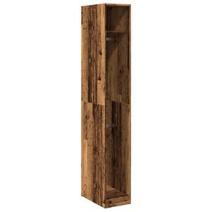 vidaXL Ormar boja staro drvo 30 x 50 x 200 cm od konstruiranog drva