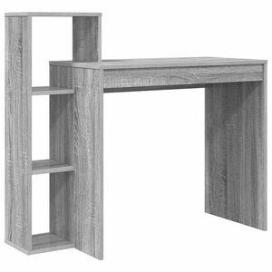 vidaXL Stol Siva Sonoma Konstruirano drvo 100 x 40 x 90 cm