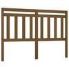 vidaXL Uzglavlje za krevet boja meda 126 x 4 x 100 cm masivna borovina