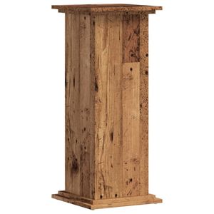 vidaXL Stalak za biljke boja starog drva 33 x 33 x 80 cm drveni