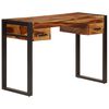 vidaXL Radni stol s 2 ladice od masivnog drva akacije 110 x 50 x 77 cm