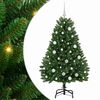 vidaXL Umjetno božićno drvce 150 cm 150 LED lampica Topla bijela