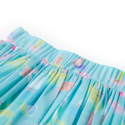 Dječja plisirana suknja svijetla boja vode 92