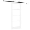 vidaXL Klizna vrata ORKDAL Bijelo 83 x 202 cm
