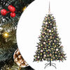 vidaXL Umjetno božićno drvce Zelena 150 cm PVC, Plastika i Čelik