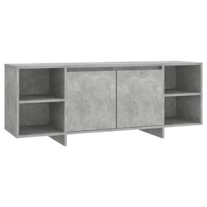 vidaXL TV ormarić siva boja betona 130 x 35 x 50 cm od iverice