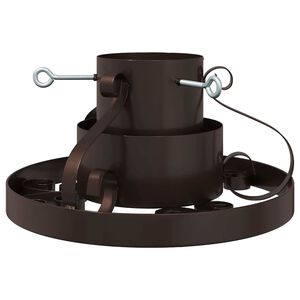 vidaXL Stalak za božićno drvce Antikni bakar 40 x 40 x 20.5 cm Čelik