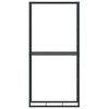 vidaXL Stalak za drva crni 100x30x209 cm čelik
