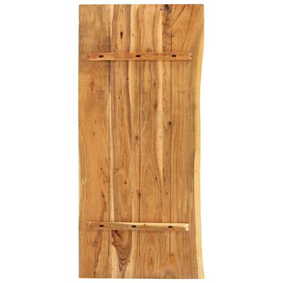 vidaXL Vrh za kupaonski ormarić od bagremovog drva 140x52x3,8 cm