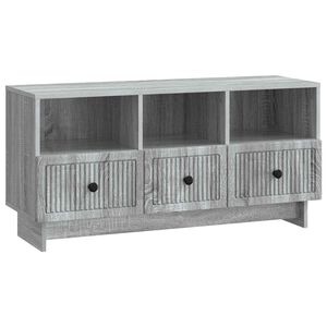 vidaXL TV ormar Siva sonoma 102 x 34,5 x 50 cm Konstruirano drvo