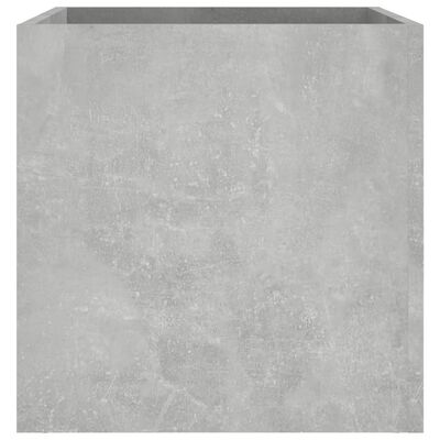 vidaXL Sadilica siva boja betona 40 x 40 x 40 cm od konstruiranog drva
