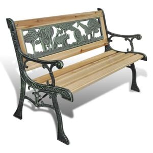 vidaXL Dječja vrtna klupa 84 cm drvena