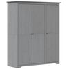 vidaXL Ormar BODO sivi 146 x 53,5 x 173 cm od masivne borovine