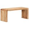 vidaXL Klupa od masivnog bagremovog drva 110 x 38 x 46 cm