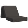 vidaXL Sofa na razvlačenje 75 x 67 x 45 cm Tamnosiva