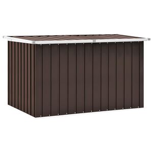 vidaXL Vrtna kutija za pohranu smeđa 149 x 99 x 93 cm