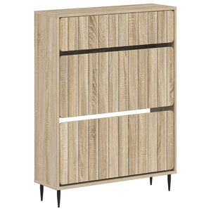vidaXL Ormar za cipele ZWOLLE 78 x 24 x 103 cm Konstruirano drvo