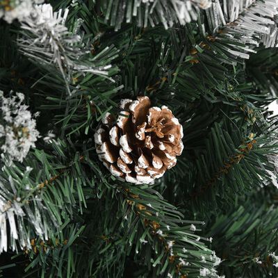 vidaXL Umjetno božićno drvce sa stalkom zeleno 180 cm PVC
