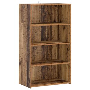 vidaXL Visoka komoda Drvo hrasta 70 x 41 x 124 cm Konstruirano drvo