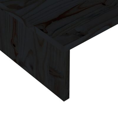 vidaXL Stalak za monitor crni 60 x 23,5 x 12 cm od konstruiranog drva