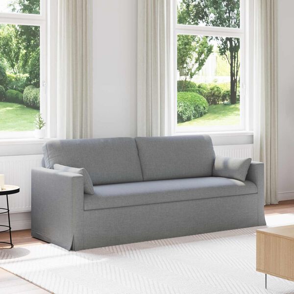 vidaXL Sofa Svijetlo siva
