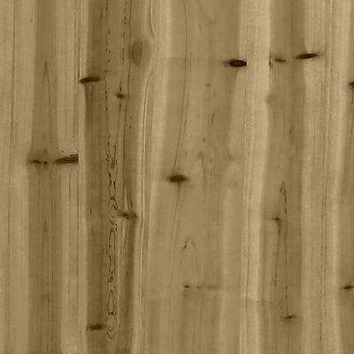 vidaXL Vrtni tabure 62 x 63,5 x 53,5 cm od impregnirane borovine