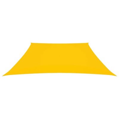 vidaXL Jedro protiv sunca od tkanine Oxford trapezno 3/5 x 4 m žuto
