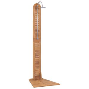 vidaXL Vrtni tu&scaron; od masivne tikovine 70 x 75 x 204 cm