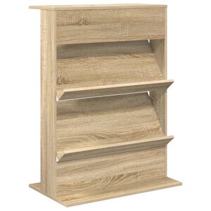 vidaXL Polica za časopise Sonoma hrast 70 x 41 x 96 cm