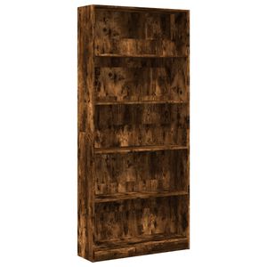 vidaXL Regal za knjige boja hrasta 80x24x176 cm konstruirano drvo