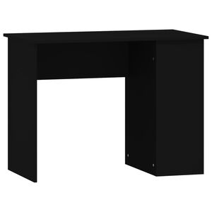 vidaXL Radni stol crni 100 x 55 x 75 cm od konstruiranog drva