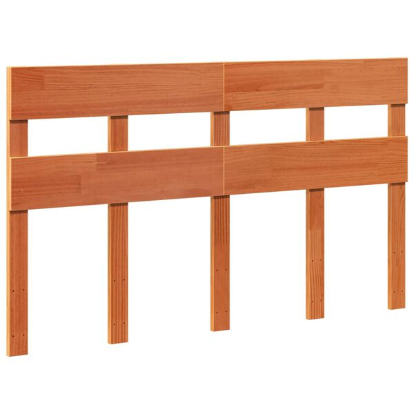 vidaXL Okvir kreveta bez madraca vo&scaron;tano smeđi 150x200 cm od borovine