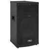 vidaXL Profesionalni pasivni scenski zvučnik 150 W crni 37x37x64cm
