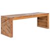 vidaXL Stalak za TV 110 x 60 x 38 cm od masivne tikovine