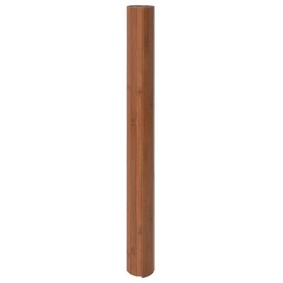 vidaXL Tepih pravokutni smeđi 70 x 200 cm od bambusa