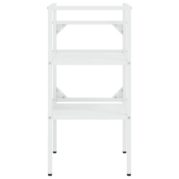 vidaXL Okvir za kupaonski umivaonik s ugrađenim umivaonikom željezni