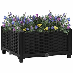 vidaXL Povi&scaron;ena gredica 40 x 40 x 23 cm od polipropilena