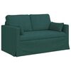 vidaXL Sofa 2 pcs Tamnozelena 139 x 78 x 80 cm tkanina