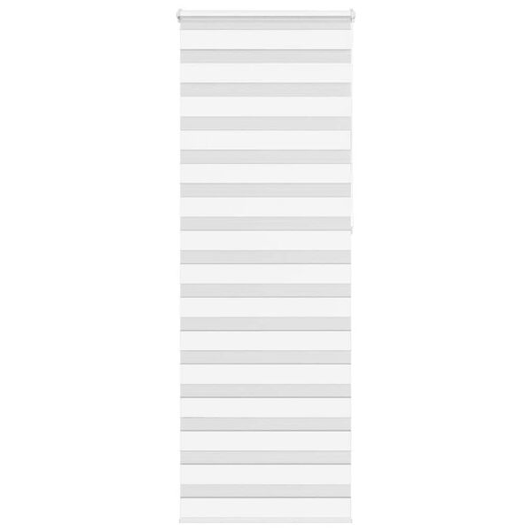 vidaXL Zavjesa zebra 75x230 cm širina tkanine 70,9 cm poliester