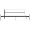 vidaXL Okvir za krevet crni metalni 180 x 200 cm