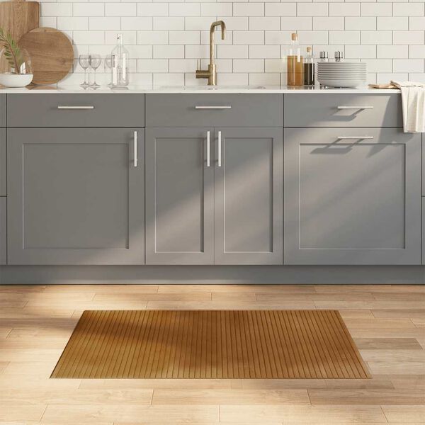 vidaXL Tepih pravokutni smeđi 60 x 100 cm od bambusa