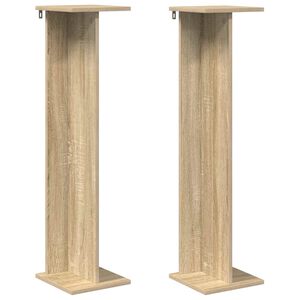vidaXL Stalak za biljke Sonoma hrast 25 x 25,5 x 100,5 cm