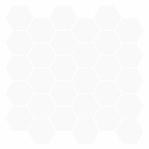 vidaXL Heksagonska pločica 20 pcs Bijela 30 x 30 cm Poliuretan i PET