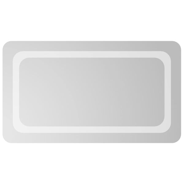 vidaXL LED kupaonsko ogledalo 40x70 cm
