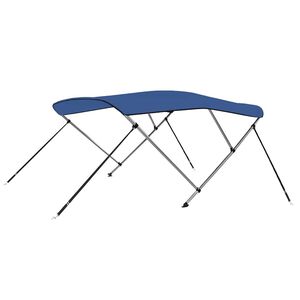 vidaXL Tenda bimini s 3 luka plava 183 x 140 x 137 cm