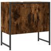 vidaXL Ormarić za umivaonik boja dimljenog hrasta 60x33x60 cm drveni
