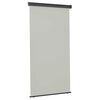 vidaXL Balkonska bočna tenda 125 x 250 cm siva