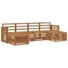 vidaXL Setovi sofa 6 pcs Prirodna Čvrsto drvo akacije